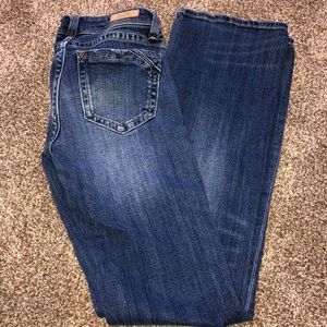 Women’s buckle black jeans